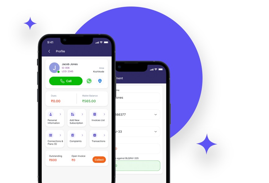 BillerQ CRM Screenshot